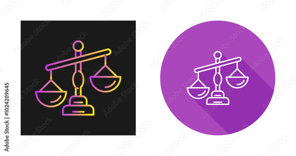 Inequality Vector Icon