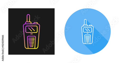 Walkie Talkie Vector Icon