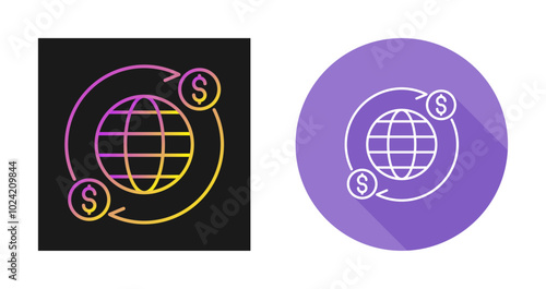 Money Exchange Vector Icon