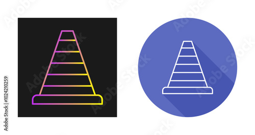 Traffic Cone Vector Icon