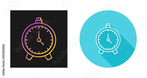 Free Download Alarm Watch Vector Icon - GFXLoad