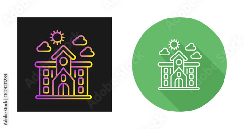 School Vector Icon