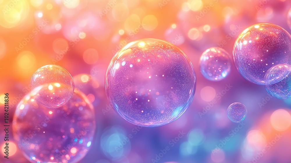 Abstract Quantum Foam and Interference Background Abstract Quantum Foam and Interference Background