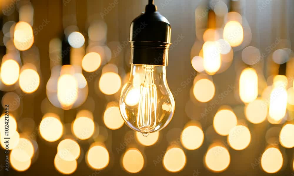 light bulbs on a dark background light bulbs on a dark background