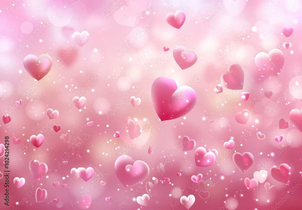 A pink background with delicate flowers and hearts scattered around the edges, creating an elegant Special Day atmosphere. A pink background with delicate flowers and hearts scattered around the edges, creating an elegant Special Day atmosphere.