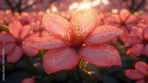 Close-Up of Blooming Cherry Blossom in Soft Light