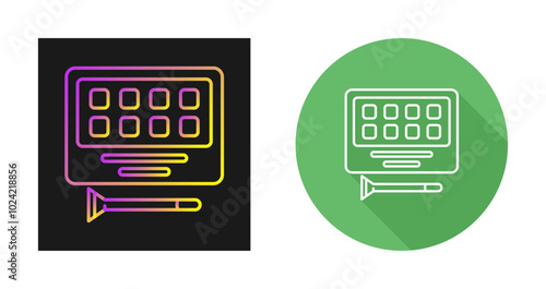 Eyeshadow Vector Icon