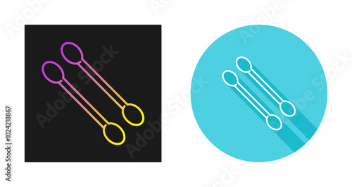 Cotton Bud Vector Icon