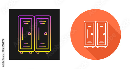 Locker Room Vector Icon