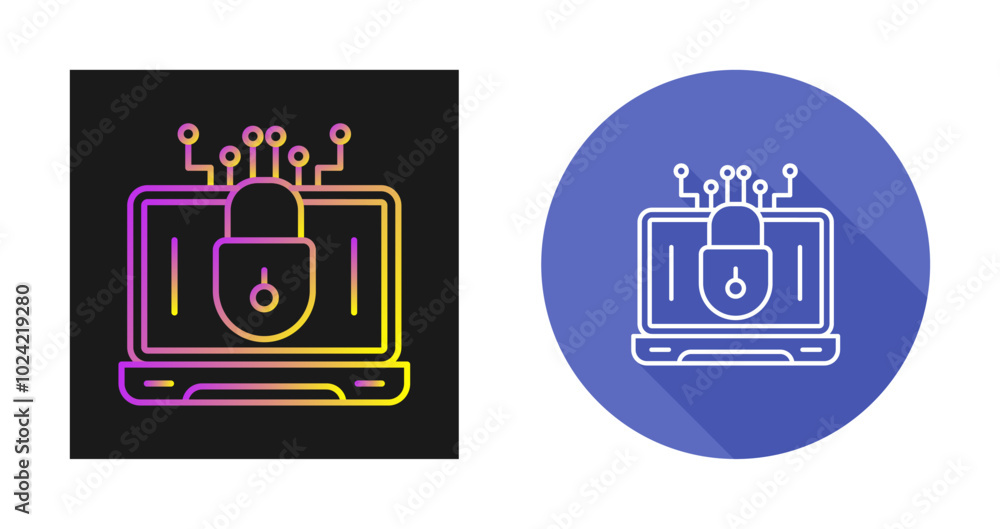 Hacking Vector Icon Hacking Vector Icon