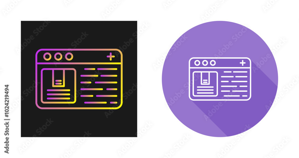 Online Order Vector Icon Online Order Vector Icon