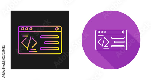 Programming Vector Icon