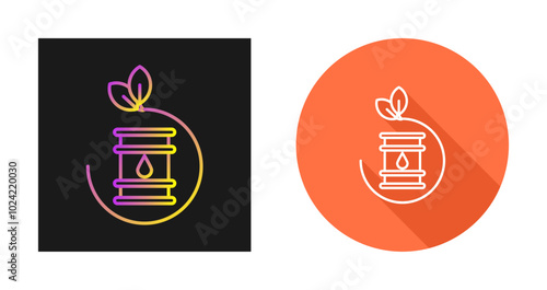 Biofuel Vector Icon