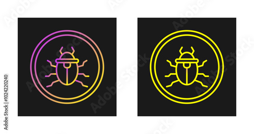 Bug Vector Icon