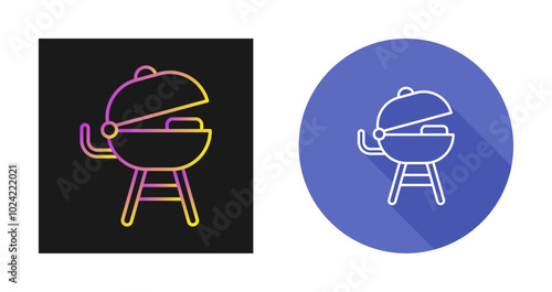 Grilled Vector Icon