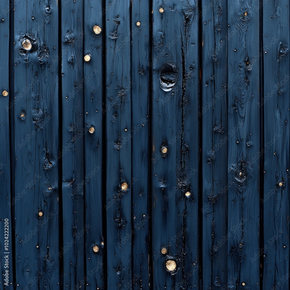 Dark Blue Wooden Plank Wall Texture Dark Blue Wooden Plank Wall Texture