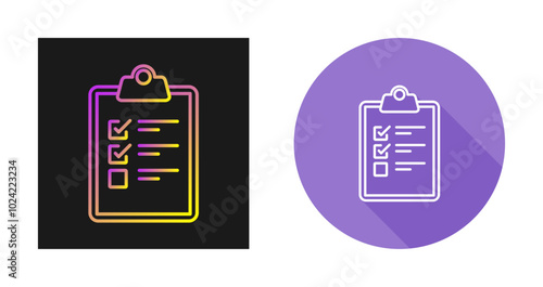 Checklist Vector Icon