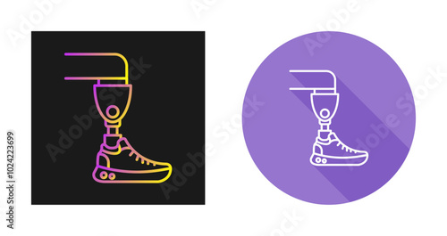 Prosthetics Vector Icon
