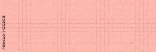 Trendy groovy checkered background. Doodle wavy line for notebook texture. Psychedelic pattern