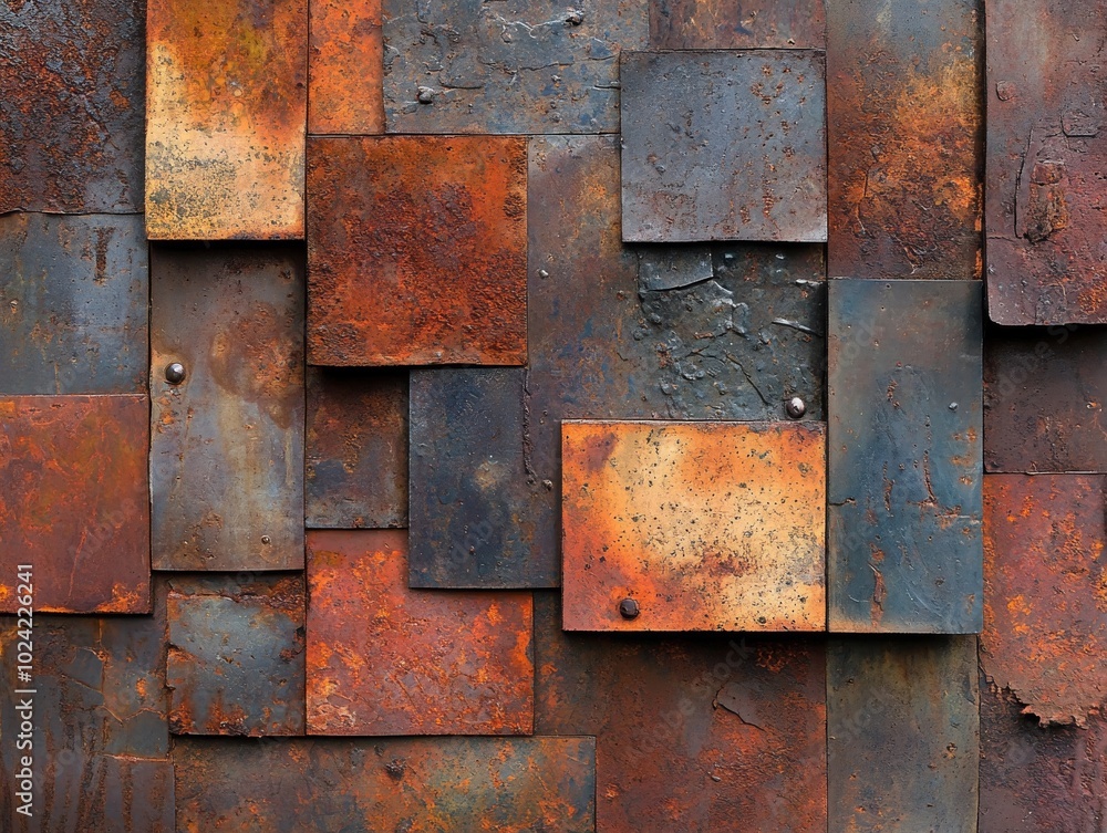 2408 59.An abstract collage of old rusty metal, showcasing layers of texture and color variations enhanced by natural daylight. The visual depth and character make it an excellent choice for banners 2408 59.An abstract collage of old rusty metal, showcasing layers of texture and color variations enhanced by natural daylight. The visual depth and character make it an excellent choice for banners
