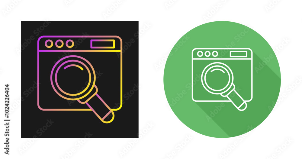 Search Vector Icon Search Vector Icon