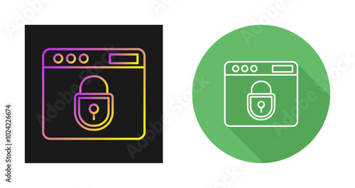 Encrypt Vector Icon
