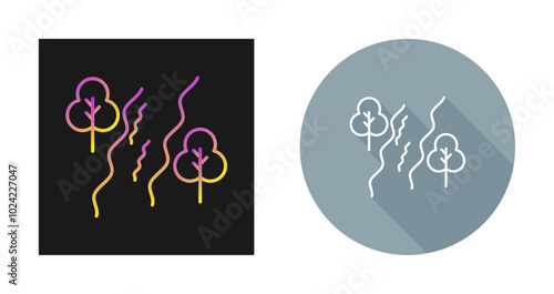 River Vector Icon