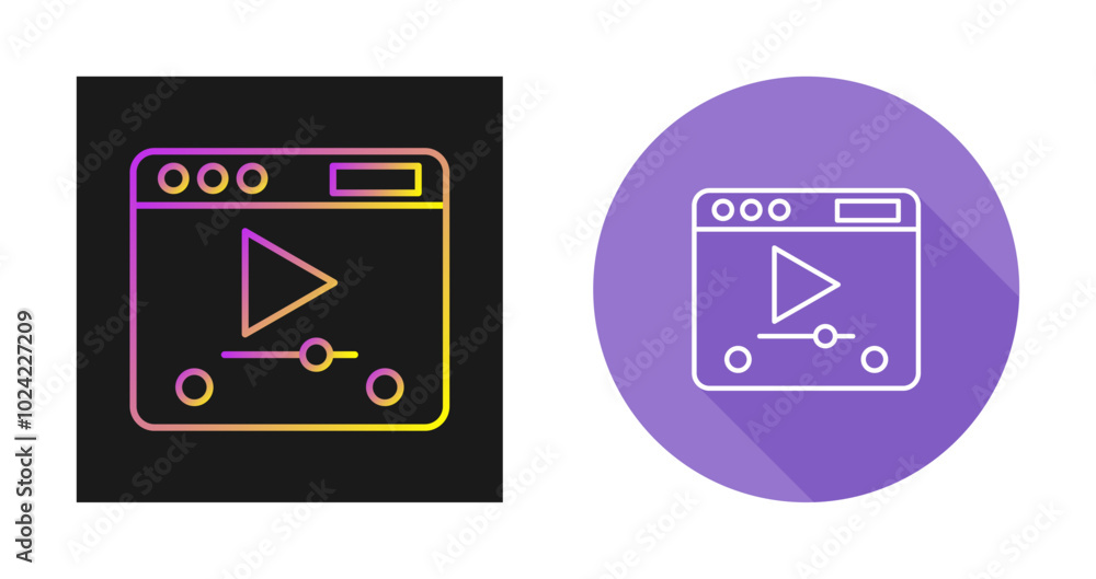 Video Vector Icon Video Vector Icon