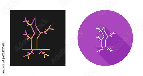 Dead Tree Vector Icon