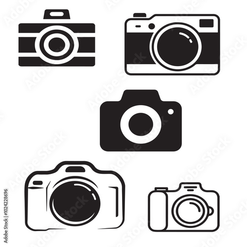 Wallpaper Mural Camera icon vector set  Torontodigital.ca