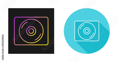 CD Vector Icon