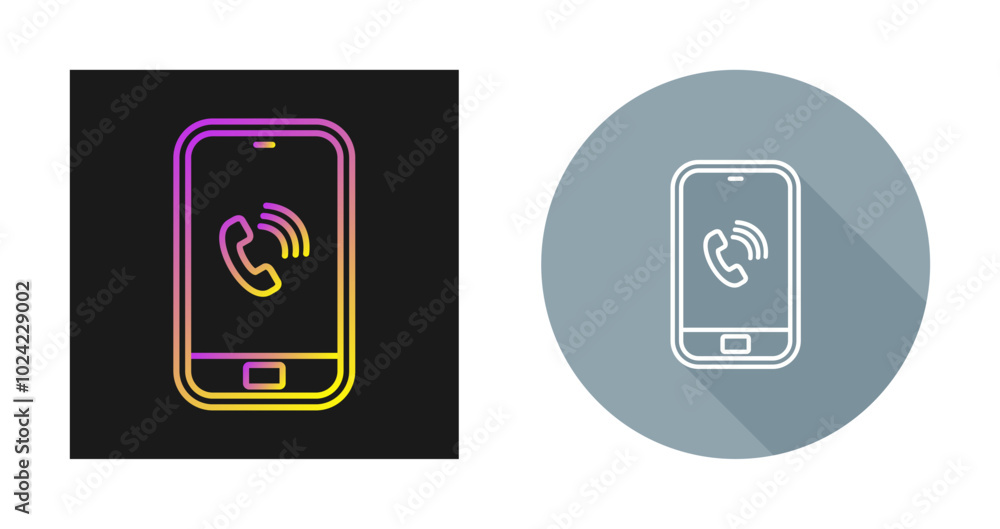 Ringing Vector Icon Ringing Vector Icon
