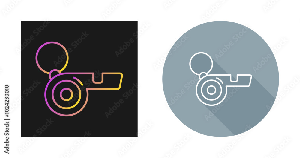 Whistle Vector Icon