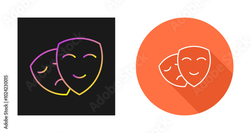 Drama Vector Icon