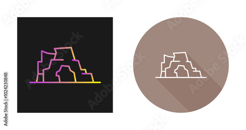 Cave Vector Icon