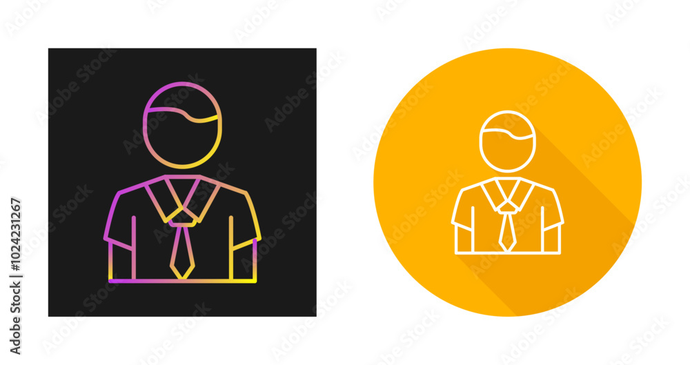 Manager Vector Icon Manager Vector Icon