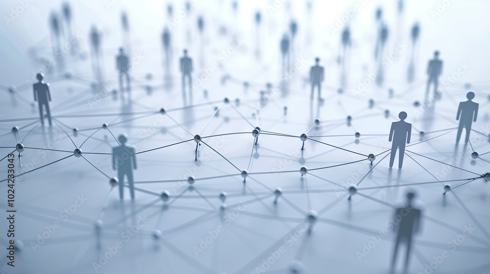 Global business network and social media connections concept – abstract design featuring a digital web of interconnected nodes and lines for corporate communication and technology Global business network and social media connections concept – abstract design featuring a digital web of interconnected nodes and lines for corporate communication and technology