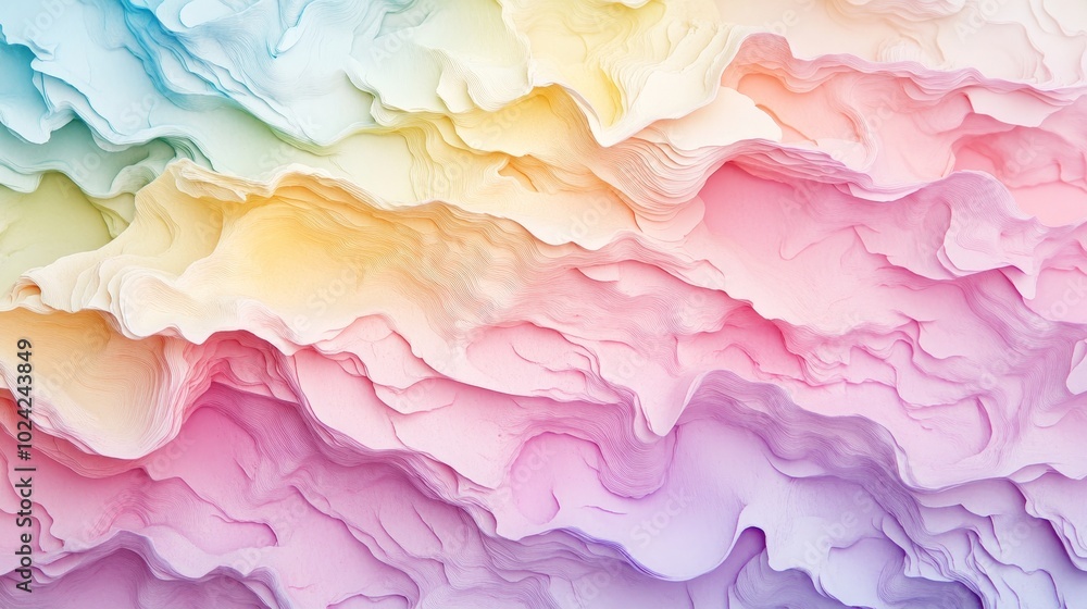abstract topography with gradation color of pastel abstract topography with gradation color of pastel