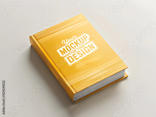 Stylish books product mockup with elegant modern book