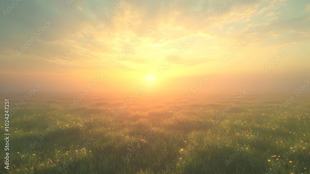 Summer landscape background. Field or meadow with green grass Summer landscape background. Field or meadow with green grass