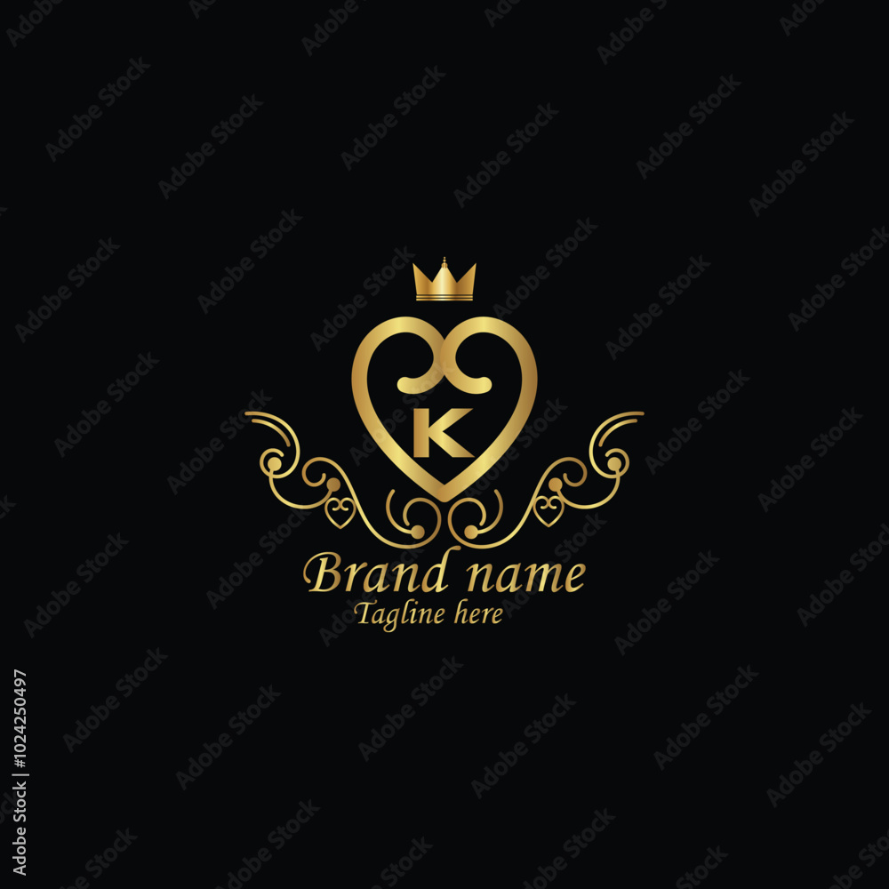 creative initial k latter logo design with modern business vector template, luxury k latter logo , creative isolate k monogram latter logo , crow logo , royal logo with golden color and new design creative initial k latter logo design with modern business vector template, luxury k latter logo , creative isolate k monogram latter logo , crow logo , royal logo with golden color and new design