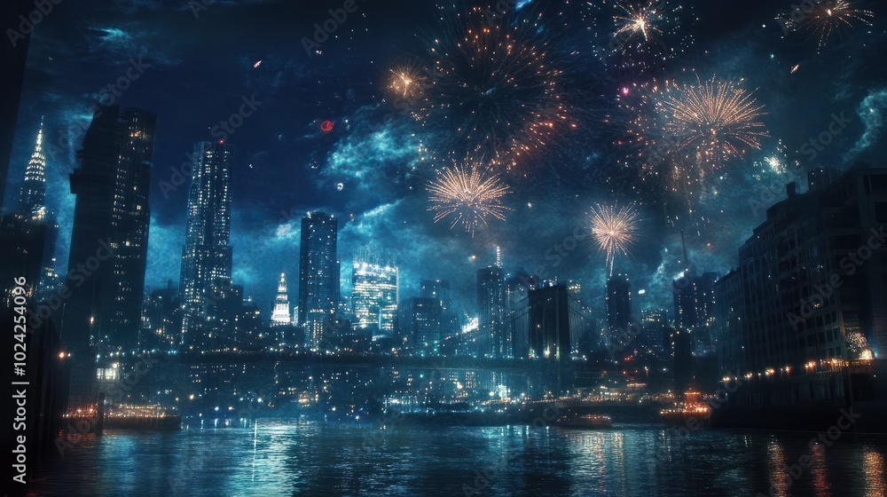 Fireworks at Night Fireworks at Night