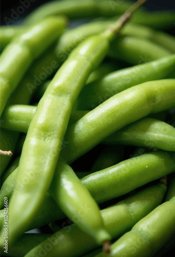 Closeup of Green Beans 
