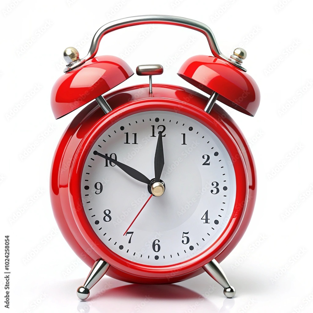 Alarm clock in a isolated background Alarm clock in a isolated background
