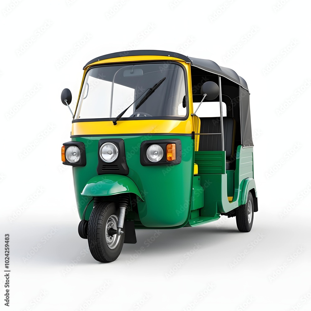 Obraz premium three wheeled Auto or rickshaw 