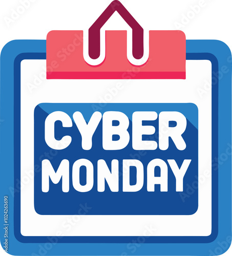 Cyber Monday vector design