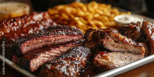 Obraz na płótnie bbq restaurant concept
