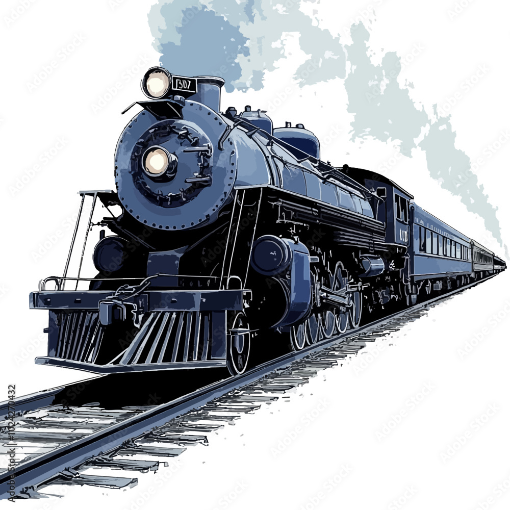 Fototapeta premium old train