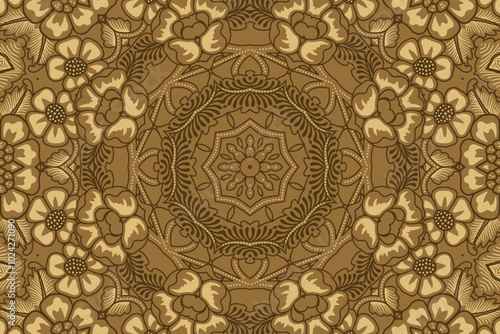 mandala design illustration for background