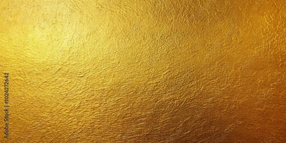 Naklejka premium Close-Up luxurious gold and white textured background with gold foil accents, depicting luxury and wealth